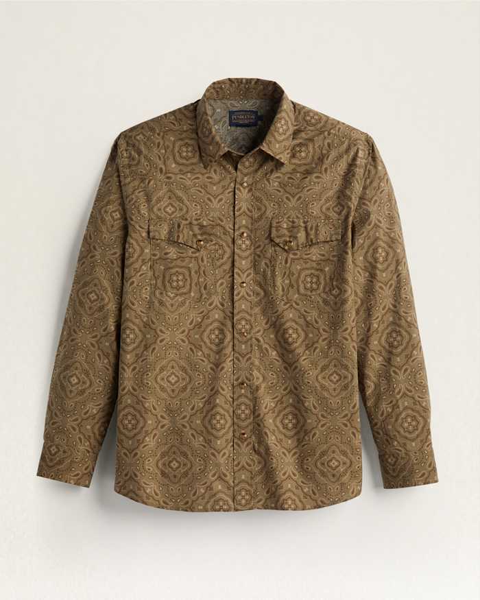 MEN'S LONG-SLEEVE LARAMIE SNAP-FRONT SHIRT